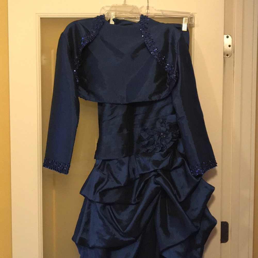 Sleeveless Prom Dress with Bolero